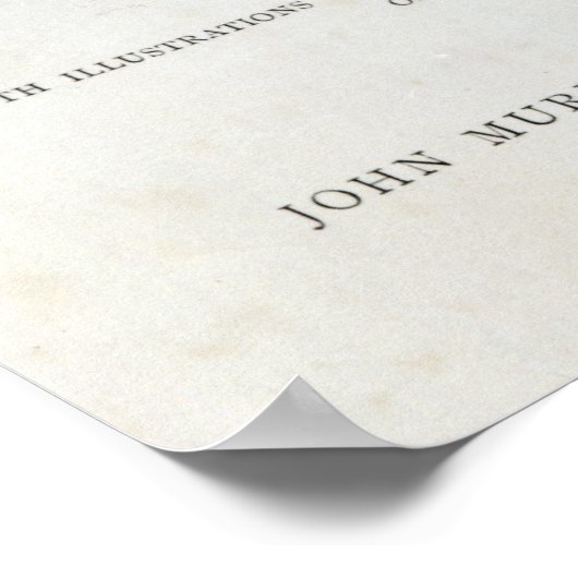 Die Reise des Beagle Poster (Ecke)