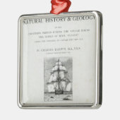 Die Reise des Beagles Silbernes Ornament (Links)