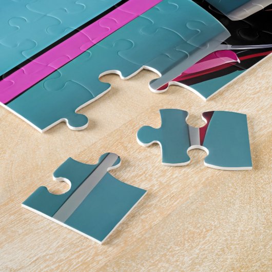 Die Reise des Geistes in einem Flicker des fluores Puzzle (Seite)