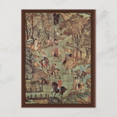 Die Reise des Kaisers Ming Huang Shu Postkarte (Vorderseite)