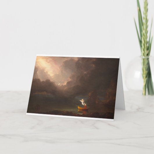 Die Reise des Lebens: Alters-Gruß-Karte Karte (Vorderseite)