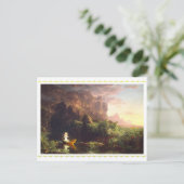 Die Reise des Lebens - Kindheit (1842) Postkarte (Stehend Vorderseite)