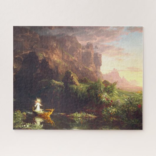 Die Reise des Lebens - Kindheit (1842) Puzzle (Horizontal)