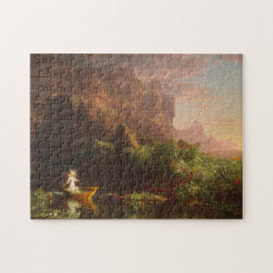 Die Reise des Lebens Kindheit Thomas Cole Puzzle