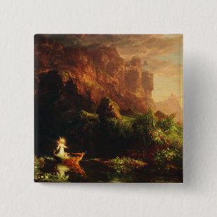 Die Reise des Lebens - Kindheit von Thomas Cole Button