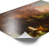Die Reise des Lebens, Kindheit von Thomas Cole Fotodruck (Ecke)