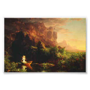 Die Reise des Lebens - Kindheit von Thomas Cole Fotodruck