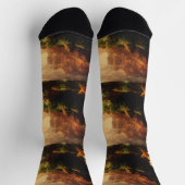 Die Reise des Lebens: Kindheit von Thomas Cole Socken (Oben)