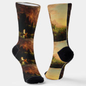 Die Reise des Lebens: Kindheit von Thomas Cole Socken (Gewinkelt)