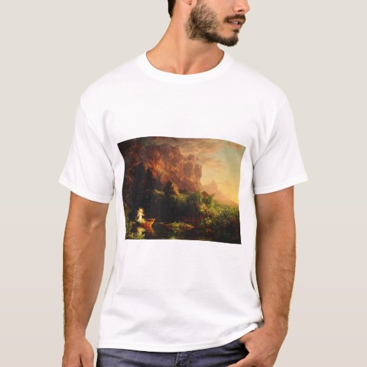 Die Reise des Lebens - Kindheit von Thomas Cole T-Shirt (Vorderseite)