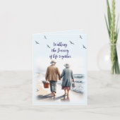 Die Reise des Lebens - Senior Karte (Vorderseite)