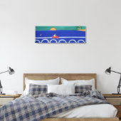 Die Reise, die nie 2002 war Leinwanddruck (Insitu (Schlafzimmer))