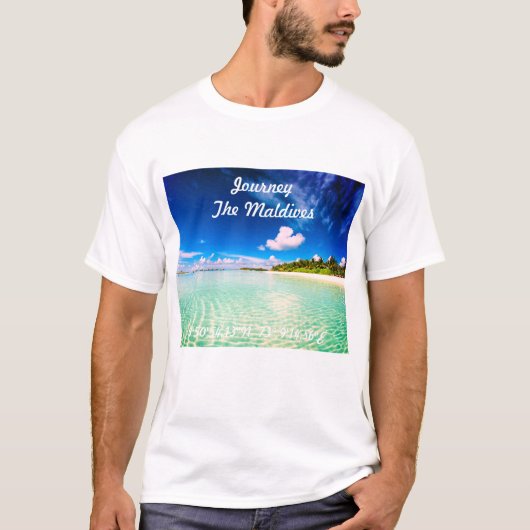 Die Reise durch die Malediven T-Shirt (Vorderseite)