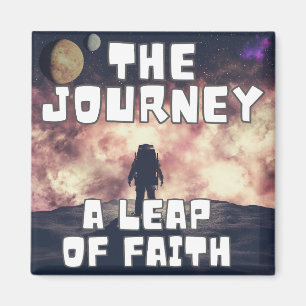 Die Reise - Ein Schritt in den Glauben Magnet