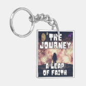 Die Reise - Ein Schritt in den Glauben Schlüsselanhänger (Vorderseite links)