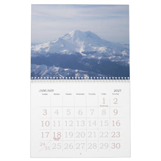 Die Reise eines Jahres Kalender (Jan 2027)