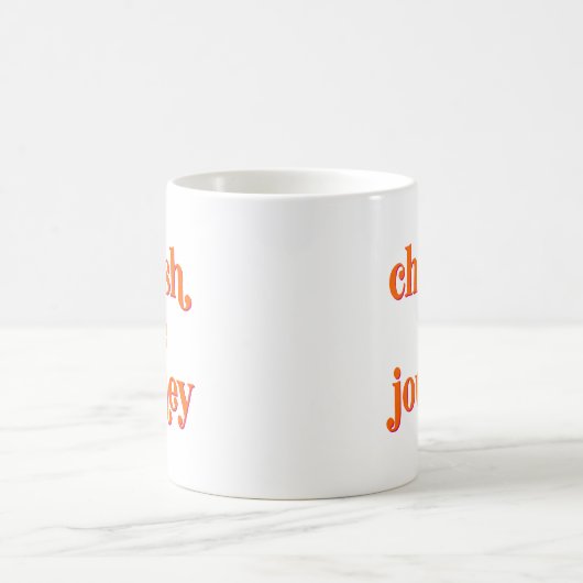 Die Reise ersticken. Kaffeetasse (Mittel)