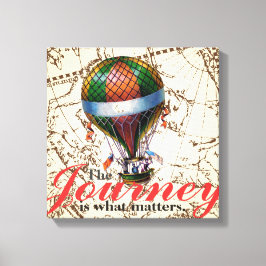 Die Reise Hot Air Ballon auf Zodiac Sky 13 x 13 Leinwanddruck