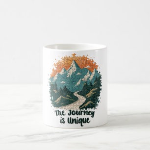 Die Reise ist einzigartig Kaffeetasse