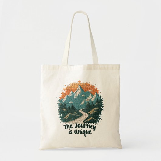 Die Reise ist einzigartig Tragetasche (Vorne)