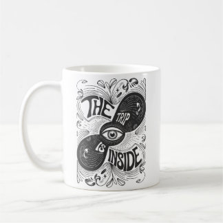 Die Reise ist im Inneren - Psychedelische Dritte A Kaffeetasse
