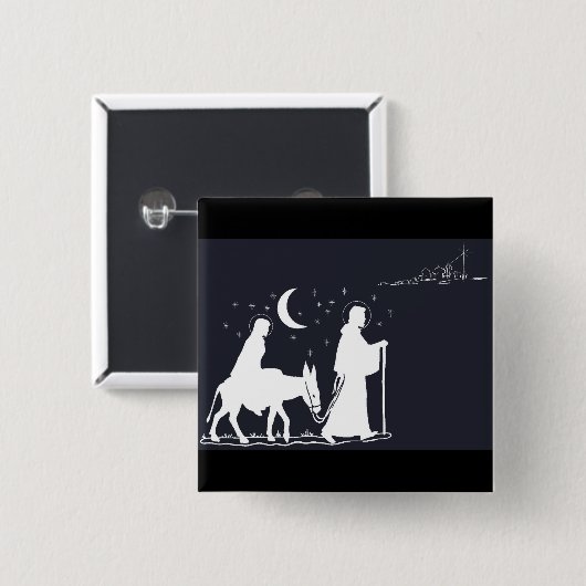 Die Reise nach Bethlehem Button (Vorne & Hinten)