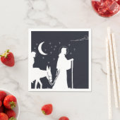 Die Reise nach Bethlehem Serviette (Beispiel)