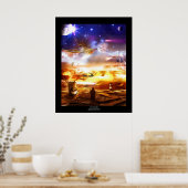 Die Reise Poster (Küche)