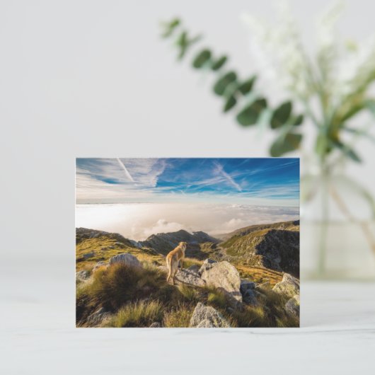 Die Reise Postkarte (Stehend Vorderseite)