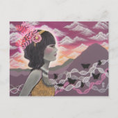 Die Reise Postkarte (Vorderseite)