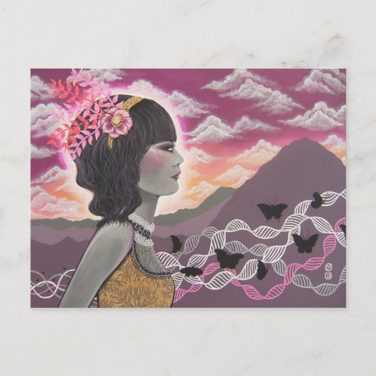 Die Reise Postkarte (Vorderseite)