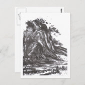 Die Reise-Postkarte des Kaisers Postkarte (Vorne/Hinten)