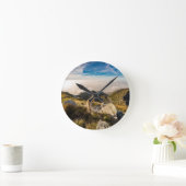 Die Reise Runde Wanduhr (Zuhause)