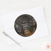 Die Reise Runder Aufkleber (Umschlag)