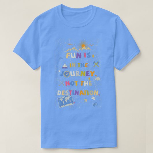 Die Reise T-Shirt (Design vorne)