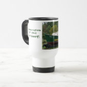 Die Reise-Tasse des alten Seemanns Reisebecher (Vorderseite Links)