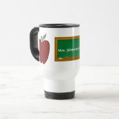 Die Reise-Tasse Land-Apple-Lehrers Reisebecher (Vorderseite Links)