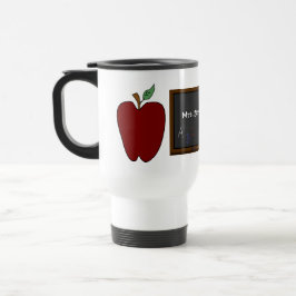 Die Reise-Tasse Land-Apple-Lehrers Reisebecher
