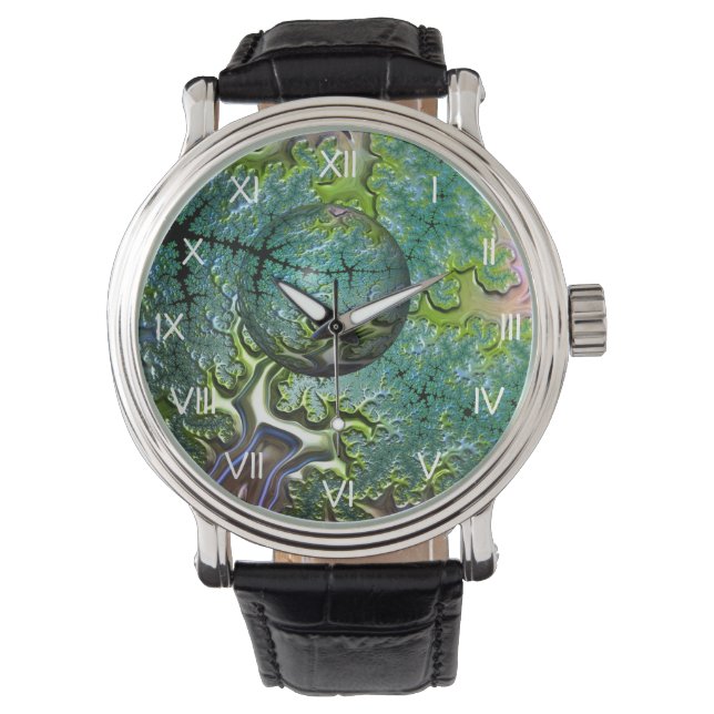 Die Reise-Uhr Armbanduhr (Vorderseite)