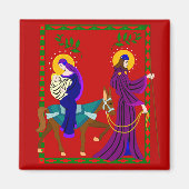 Die Reise von Bethlehem Magnet (Vorne)