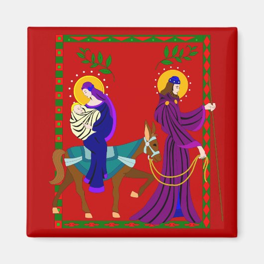 Die Reise von Bethlehem Magnet (Vorne)