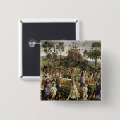 Die Reise von Mosese, c.1481-83 Button (Vorne & Hinten)