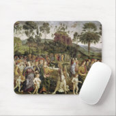 Die Reise von Mosese, c.1481-83 Mousepad (Mit Mouse)