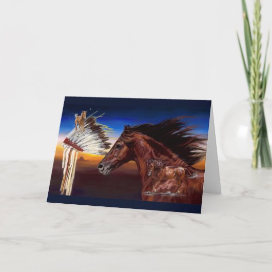 "Die Reise von Sun und von Dämmerung " Karte (Vorderseite)