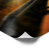 Die Reise von tausend Meilen beginnt mit einem Sch Poster (Ecke)