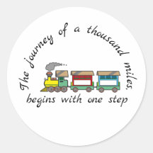 Die Reise von tausend Meilen beginnt mit einem Sch