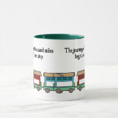 Die Reise von tausend Meilen beginnt mit einem Sch Tasse (Zentrum)