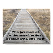 Die Reise von tausend Meilen..