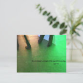 Die Reise von tausend Meilen.. Postkarte (Stehend Vorderseite)