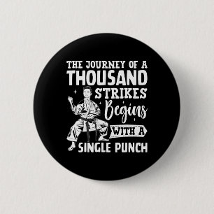 Die Reise von tausend Streiks beginnt mit einem Si Button